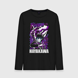 Мужской лонгслив Человек-бензопила Аки Хаякава и демон