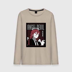 Мужской лонгслив Человек-бензопила Angel Devil