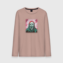 Мужской лонгслив Гоустфейс из фильма Крик, призрачное лицо