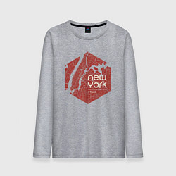 Мужской лонгслив New York hyped