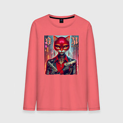 Мужской лонгслив Godmother of the mafia - ai art fantasy