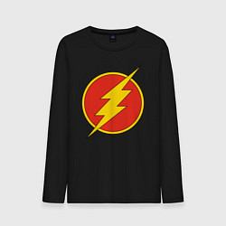 Мужской лонгслив Flash logo