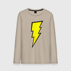 Мужской лонгслив Shazam and Black Adam logo