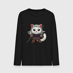 Мужской лонгслив Кот ведьмак - Котьмак