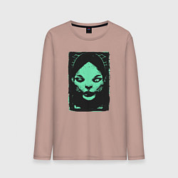 Мужской лонгслив Ужасные существа и страшные монстры