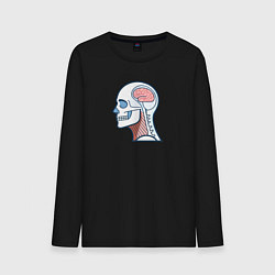 Мужской лонгслив Внутри головы человека