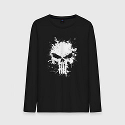 Мужской лонгслив Череп Карателя