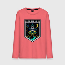 Мужской лонгслив Отправиться на луну
