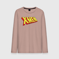 Мужской лонгслив Люди икс лого