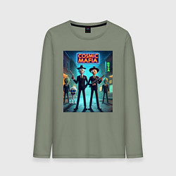 Мужской лонгслив Rick and Morty - cosmic mafia