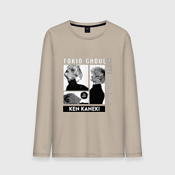 Мужской лонгслив Токийский Гуль Kaneki Ken