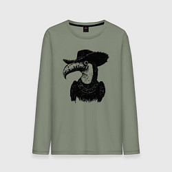 Мужской лонгслив Тукан ковбой