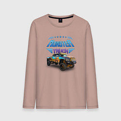 Мужской лонгслив Monster truck