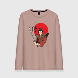 Мужской лонгслив Гордый самурай