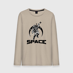 Мужской лонгслив Space mood