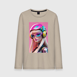 Мужской лонгслив Sweet Barbie - cyberpunk