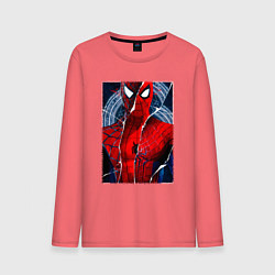 Мужской лонгслив Человек паук три паука