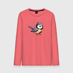 Мужской лонгслив Синичка