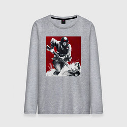 Мужской лонгслив Советский солдат в День Победы