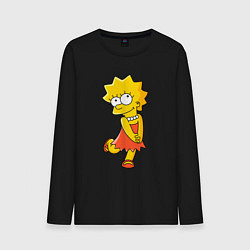 Мужской лонгслив Lisa Simpson