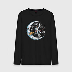 Мужской лонгслив Полёт на метле