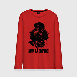 Лонгслив хлопковый мужской Vader - viva la empire, цвет: красный