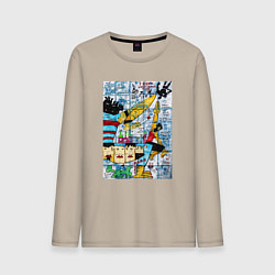 Мужской лонгслив Lets get higher