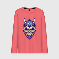 Мужской лонгслив Skull viking