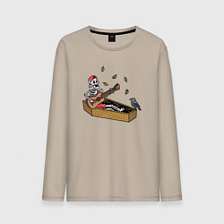 Мужской лонгслив Песни из гроба