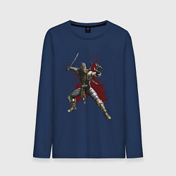 Мужской лонгслив Scorpion Mortal Kombat