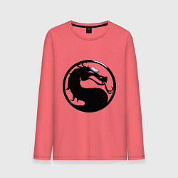 Мужской лонгслив Смертельная битва - логотип