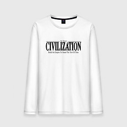 Мужской лонгслив Civilization - game