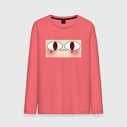 Мужской лонгслив Neco Arc Face meme