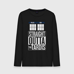 Мужской лонгслив Прямо из Тардиса