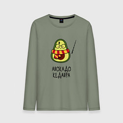 Мужской лонгслив Авокадо кедавра - мем Гарри Поттер