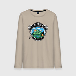 Мужской лонгслив Space camp