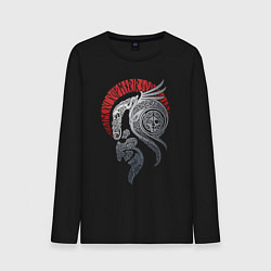 Мужской лонгслив Скандинавский бог - Локи
