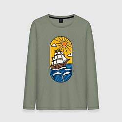 Мужской лонгслив Sunny ship