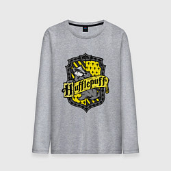 Мужской лонгслив Hufflepuff emblem