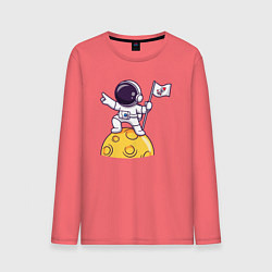 Мужской лонгслив Вперёд в космос