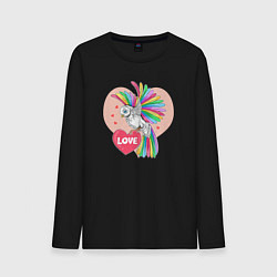 Мужской лонгслив Color bird