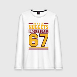 Мужской лонгслив Nuggets 67