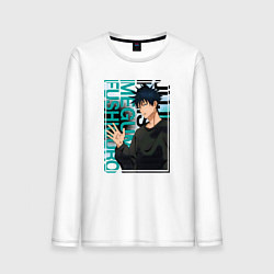 Мужской лонгслив Мегуми фусигуро заклинатель