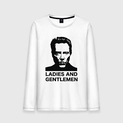 Мужской лонгслив Кристофер Уокен