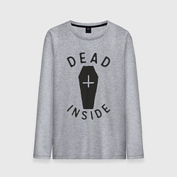 Мужской лонгслив Мёртвец внутри