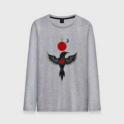 Мужской лонгслив The night raven