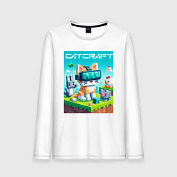 Мужской лонгслив Catcraft - collaboration ai art