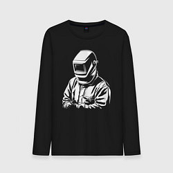 Мужской лонгслив Сварщик в маске