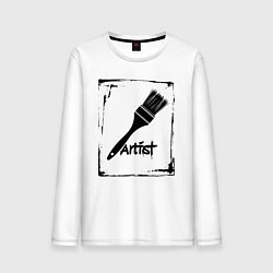 Мужской лонгслив Кисть художника