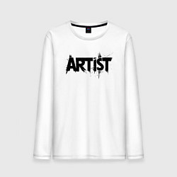 Мужской лонгслив Художник в стиле граффити